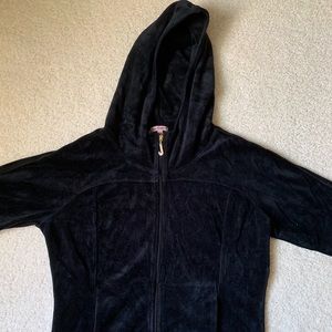 Velour track suit jacket